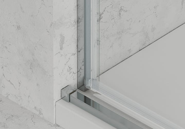 Mampara de ducha angular corredera Aria Bruntec detalle 10