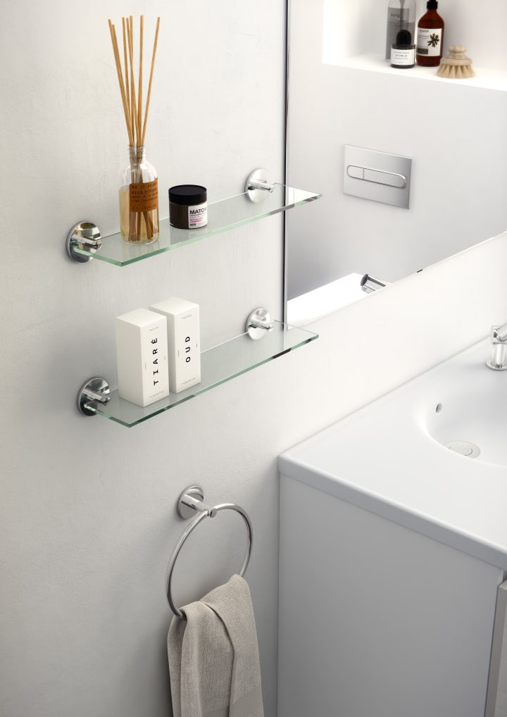 Toallero aro de baño Duo Round Cosmic ambiente 2