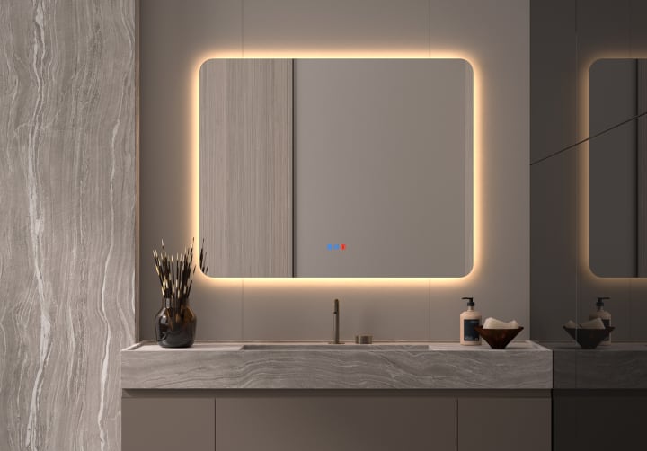 Espejo de baño LED Drako Bruntec principal 3