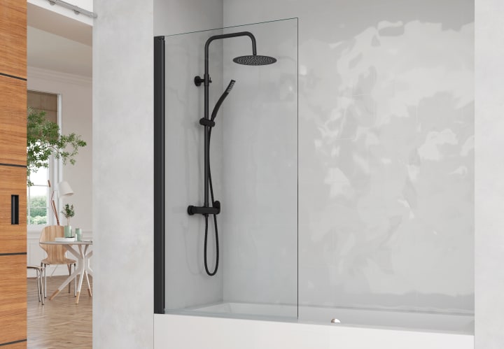 Mampara de bañera Aura Bruntec principal 2