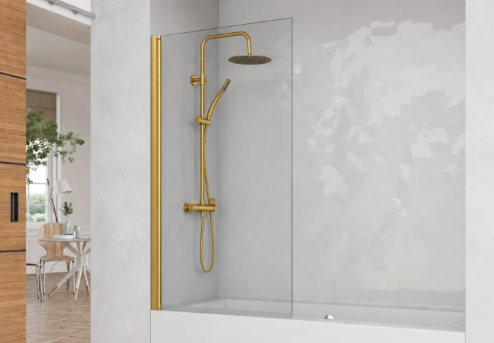 Mampara de bañera Aura Bruntec principal 4