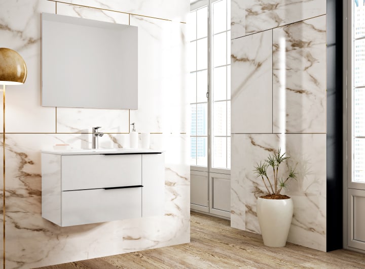 Conjunto mueble de baño Coban Bruntec principal 2