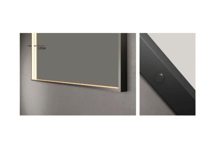 Espejo de baño con luz LED Ability Ledimex detalle 4