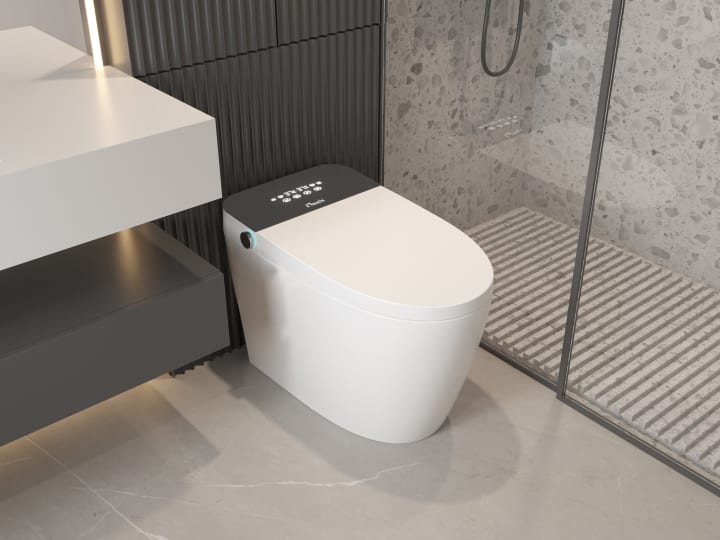 Inodoro japonés inteligente Ovian Plus Nashi ambiente 8