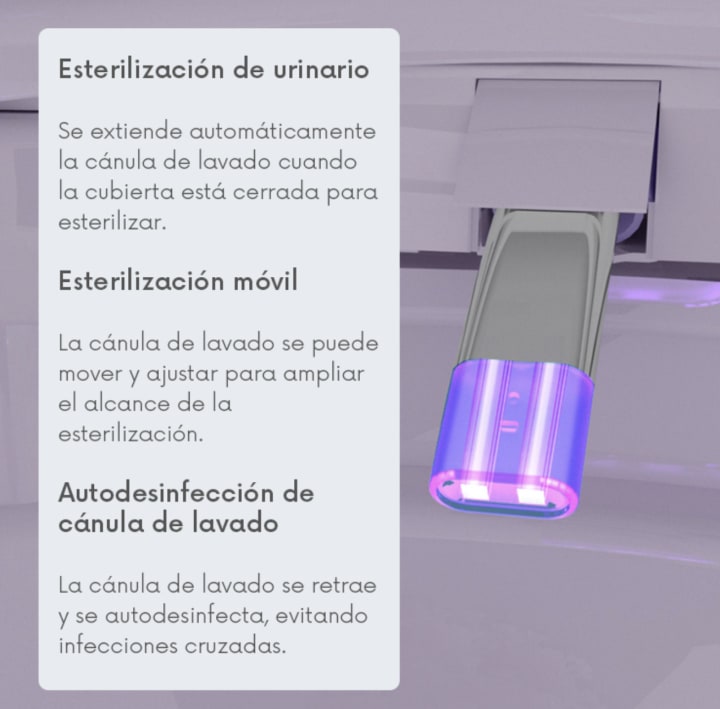 Inodoro japonés inteligente Ovian Plus Nashi opción 11