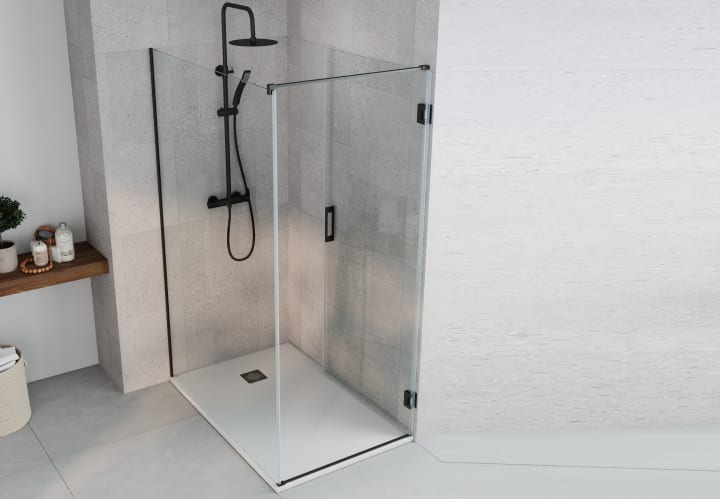 Mampara de ducha Torne Bruntec detalle 2