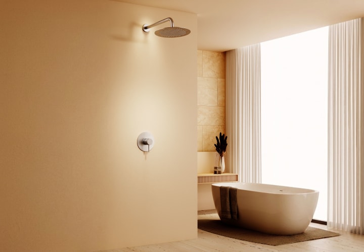 Conjunto de ducha empotrado Monza Imex ambiente 6