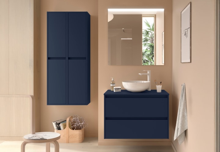 Mueble de baño con encimera de madera Noja Salgar principal 6