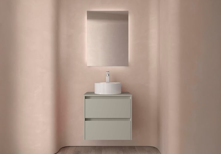 Mueble de baño con encimera de madera Noja Salgar principal 9
