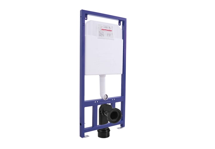 Pack inodoro suspendido + cisterna empotrada Lisboa Bruntec detalle 3