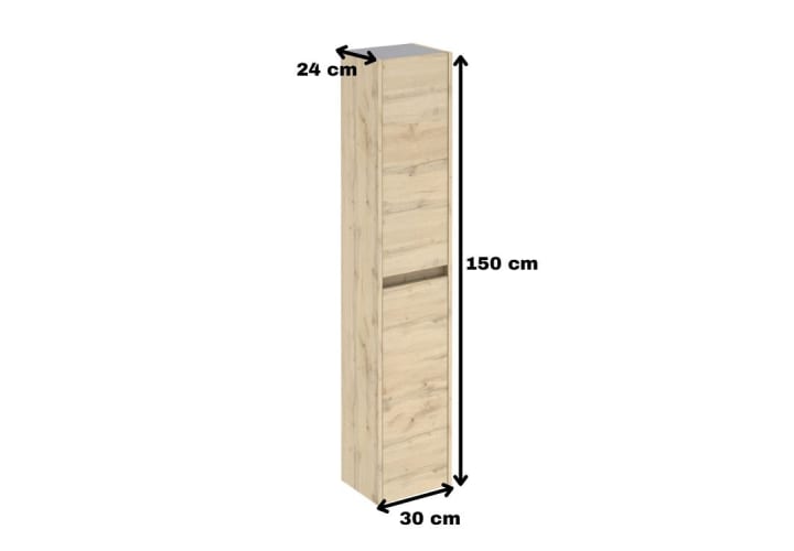 Columna de baño Oxford Bruntec croquis 6