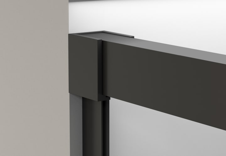 Mampara de ducha Copenhague Bruntec detalle 4