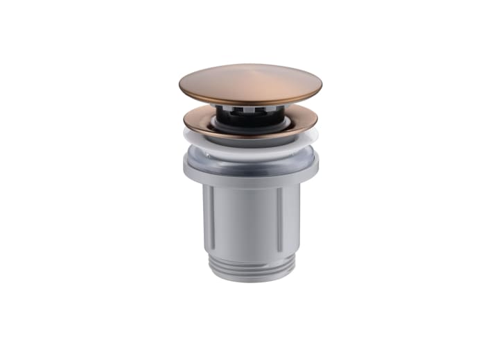Pack Grifo de lavabo Monza + Válvula click-clack + Sifón visto redondo de Imex detalle 8