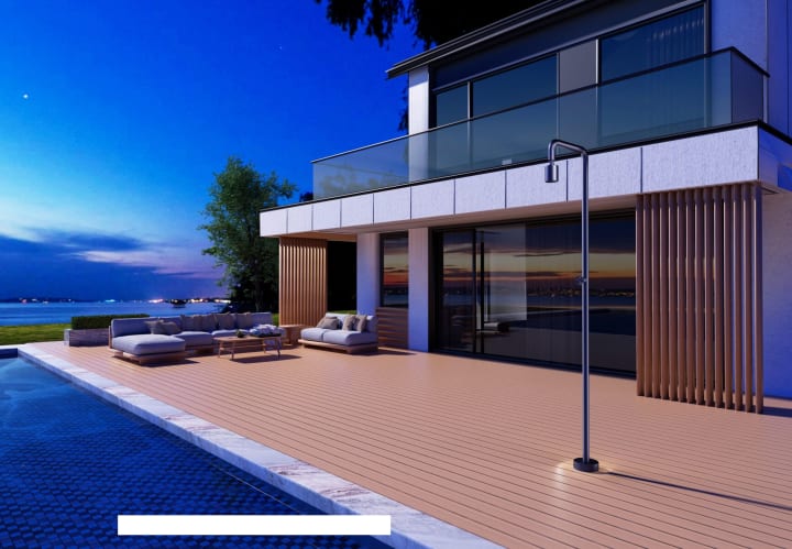 Grifo de ducha exterior Pool de Imex ambiente 15