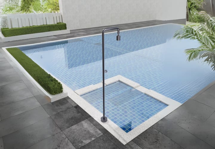 Grifo de ducha exterior Pool de Imex ambiente 17