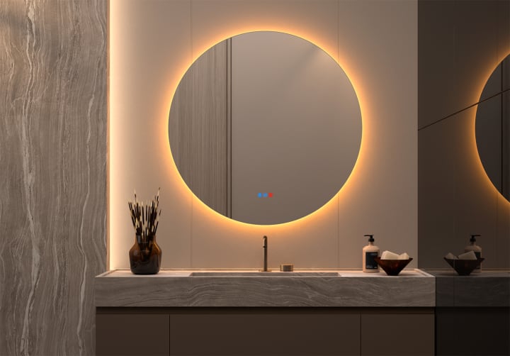 Espejo de baño con luz LED Sun ST Bruntec principal 3