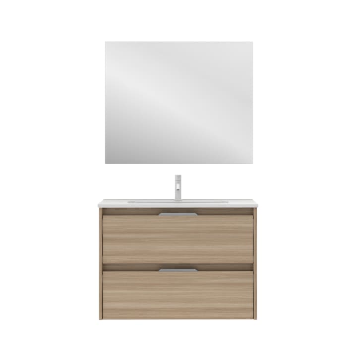 Conjunto mueble de baño Suki Amizuva 3D 25