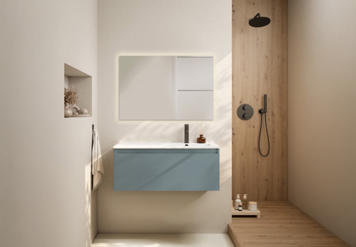 Conjunto mueble de baño Box Viso principal 1