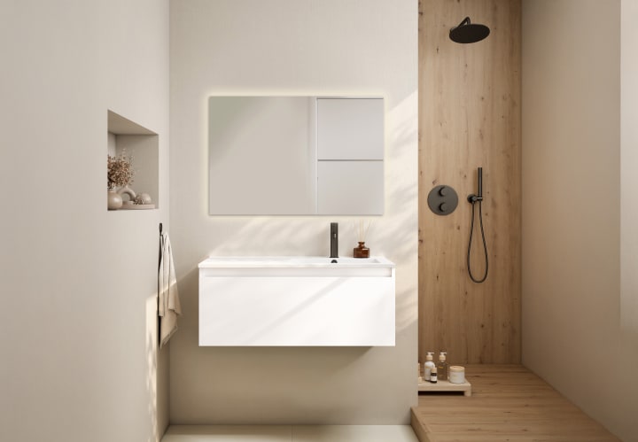 Conjunto mueble de baño Box Viso principal 2