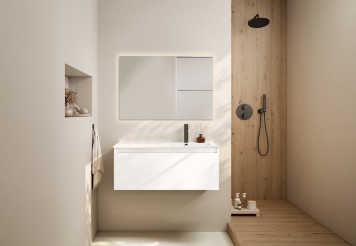 Conjunto mueble de baño Box Viso principal 3