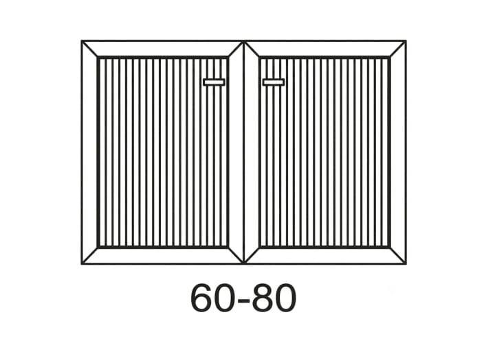 Mueble de baño Delta Viso croquis 12