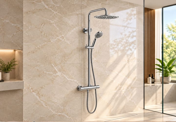 Columna de ducha y baño Flat Tres ambiente 3