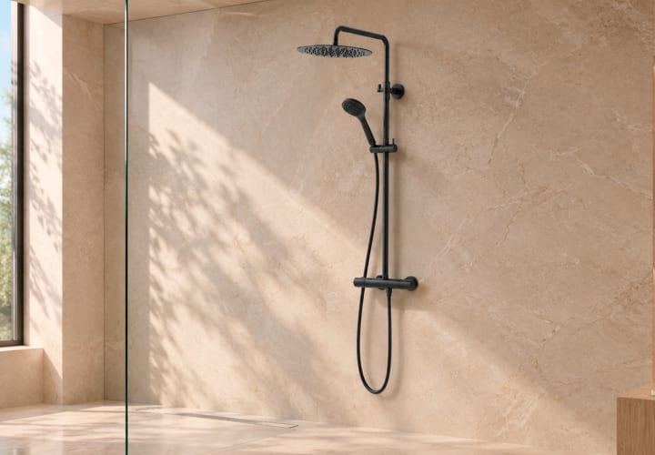 Columna de ducha y baño Flat Tres ambiente 2