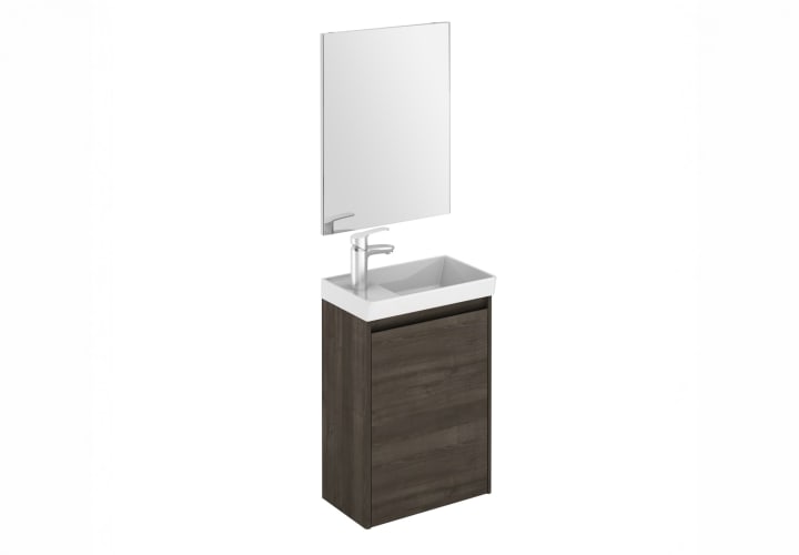 Conjunto completo mueble de baño fondo reducido 27,5 cm Enjoy Royo principal 2