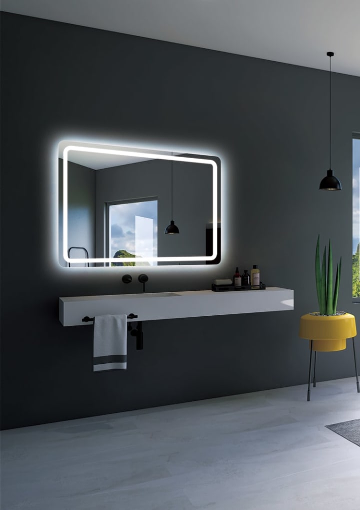Espejo de baño con luz LED Austria Ledimex ambiente 8