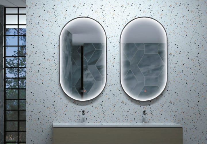 Espejo de baño con luz LED Río Ledimex principal 1