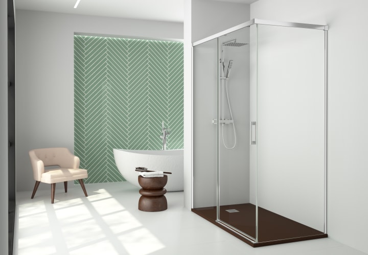 Mampara de ducha Copenhague Bruntec ambiente 8
