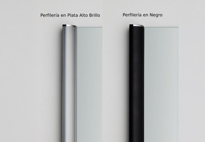 Mampara de ducha Fado Profiltek detalle 2