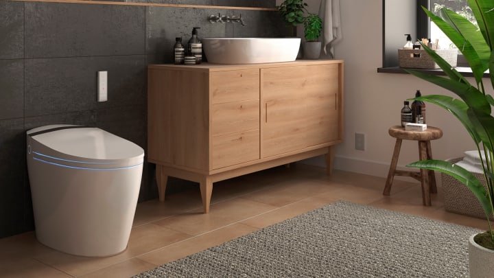 Inodoro japonés inteligente Aldara New Nashi ambiente 6