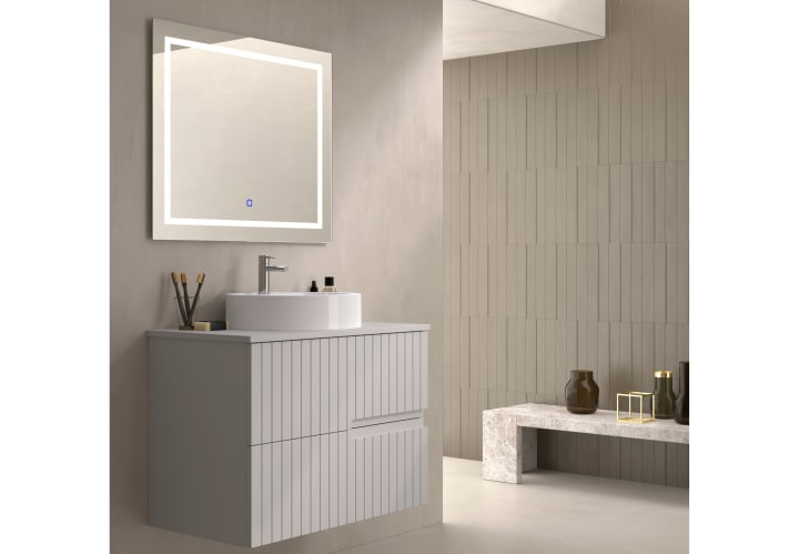 Mueble de baño con encimera piedra compactada mismo color del mueble Ebi Bruntec colores principal 4