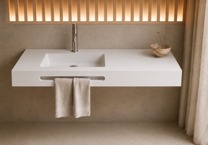 Lavabo suspendido Ideal Bruntec principal 2
