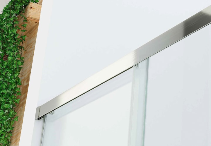 Mampara de ducha Calais Glassinox detalle 3