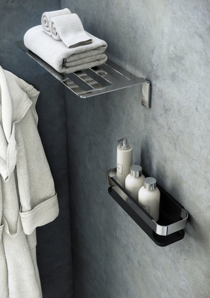 Estante de ducha Line Cosmic ambiente 4