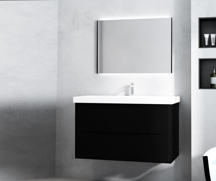 Espejo de baño con luz LED Sire Bruntec principal 2