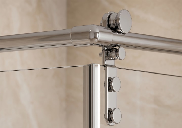 Mampara de bañera Tebe Bruntec detalle 3