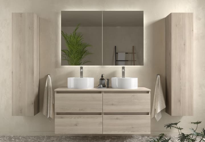 Mueble de baño para lavabo sobre encimera Bequia Salgar principal 5