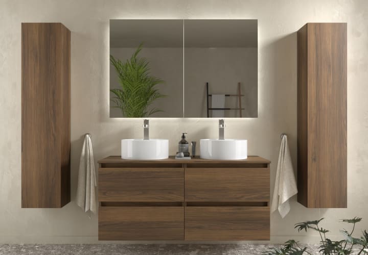 Mueble de baño para lavabo sobre encimera Bequia Salgar principal 1