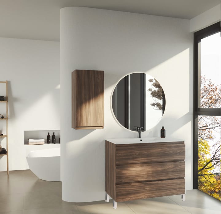 Mueble de baño color madera Vilma Bruntec principal 6