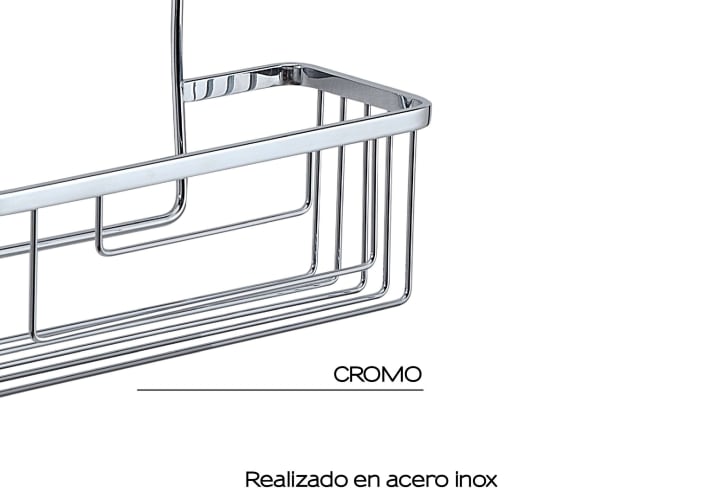 Cesta colgable para ducha Gedy detalle 2