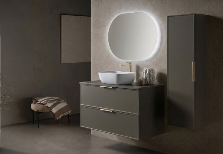 Conjunto mueble de baño Kubik Sanchis principal 2