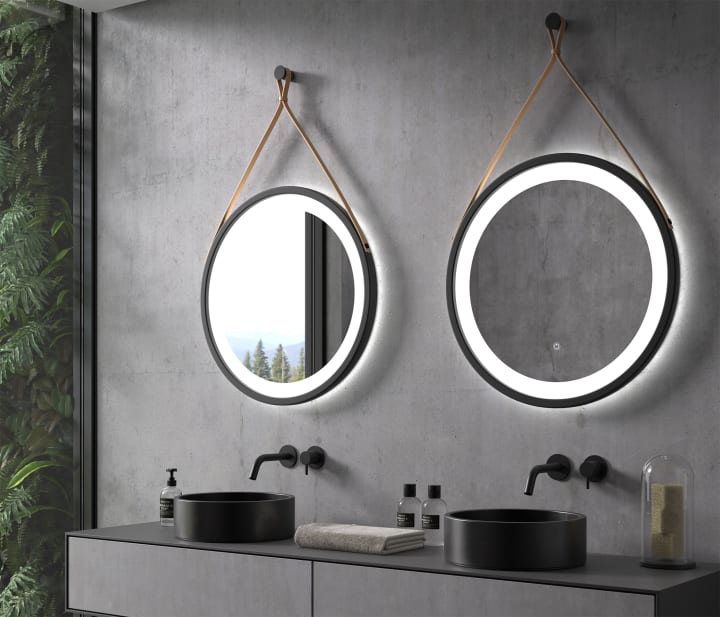 Espejo de baño con luz LED Phuket Eurobath principal 1