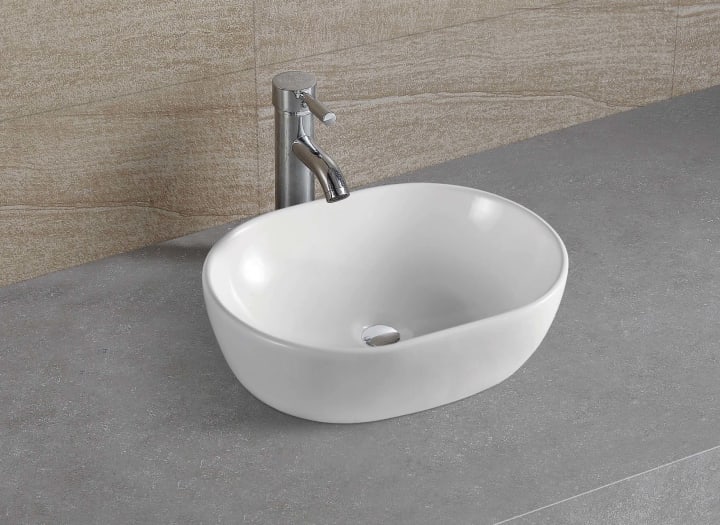 Lavabo sobre encimera Castilla Bruntec ambiente 1