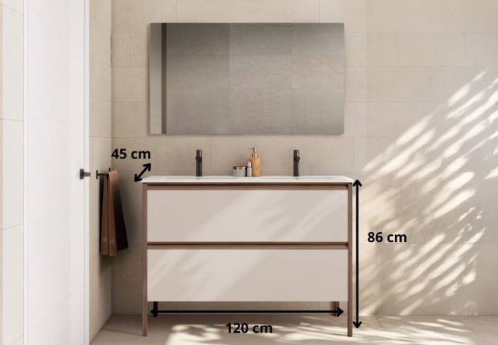 Mueble de baño Icon Viso croquis 27