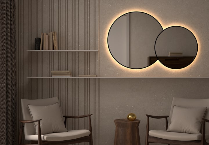 Espejo de baño con luz LED Solaris Bruntec principal 10