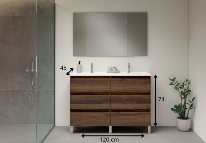 Mueble de baño Box Viso croquis 12