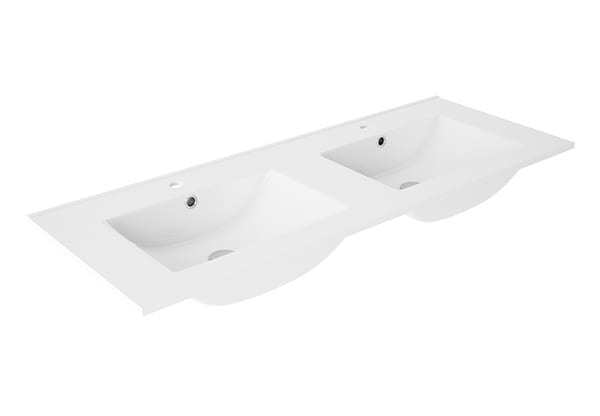 Conjunto mueble de baño suspendido con lavabo Flat Verso Viso detalle 11